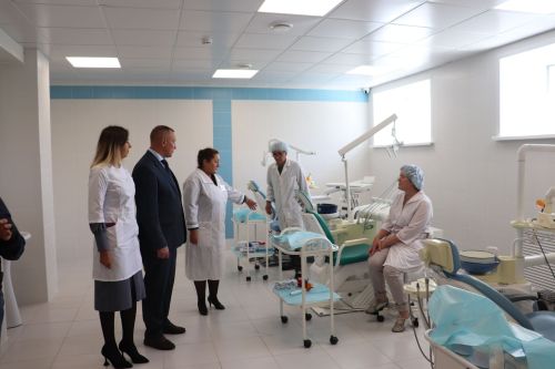 Базарлы Матак үзәк хастаханәсе тулысынча төзекләндерелгәч, ишекләрен ачты