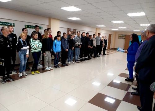 Со студентами агроколледжа проведена профилактическая беседа по ПДД