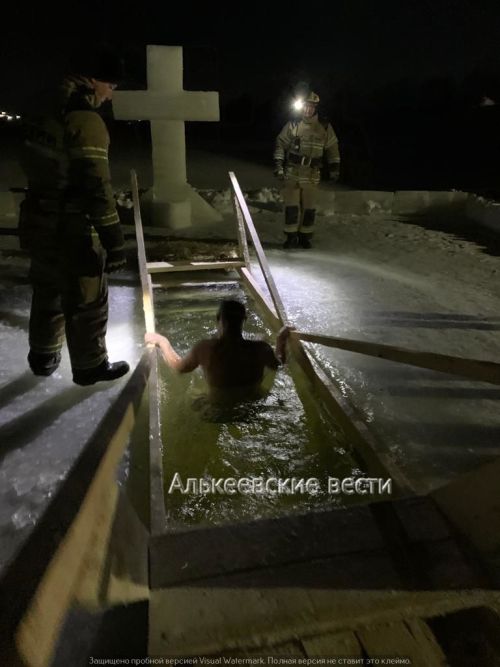 В Алькеевском районе православные христиане отметили Крещение Господне