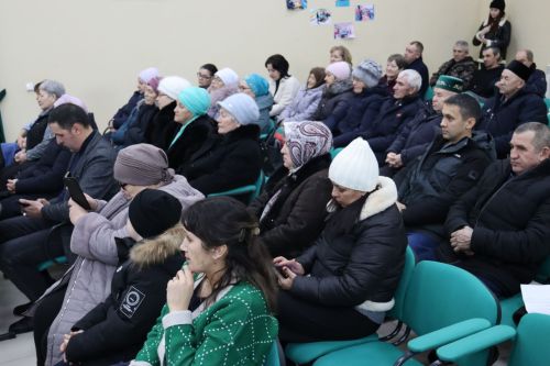 Ташбилге авылында җыен үтте