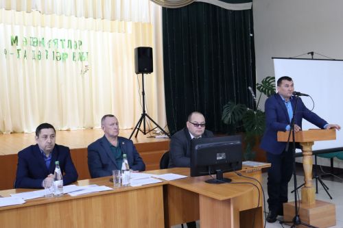 Ташбилге авылында җыен үтте