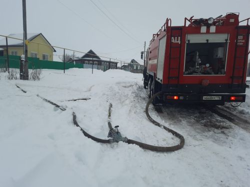 В Алькеевском районе на пожаре погиб хозяин дома
