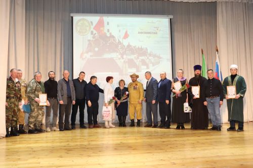Районда совет гаскәрләренең Әфган җиреннән чыгаруның 35 еллыгы уңаеннан чаралар үтте