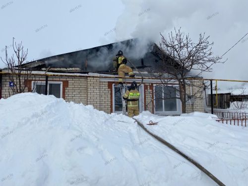 Базарлы Матакта шәхси йортта янгын чыкты