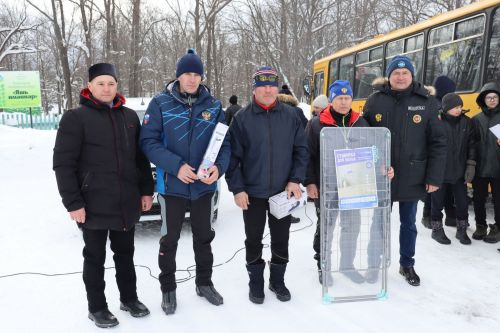 В Алькеевском районе прошли лыжные соревнования, организованные муктасибатом района