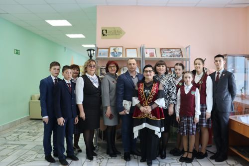 Нәби Дәүли исемендәге Базарлы Матак гимназиясендә Дәрдемәнд истәлегенә чара узды