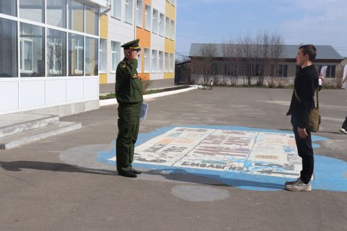 Базарлы Матак урта мәктәбе базасында “Аҗаган 2.0” хәрби-патриотик уенның муниципаль этабы үтте