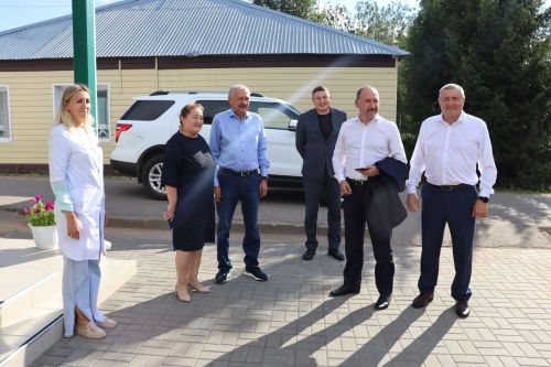 Алькеевский район принимал автобусный марафон – «Единая Россия» объединяет»