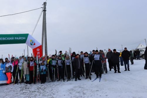 На лыжной базе прошли соревнования по лыжным гонкам в зачет ГТО