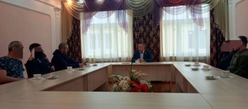 Александр Никошин встретился с  земляками -  участниками СВО, прибывшими в краткосрочный отпуск