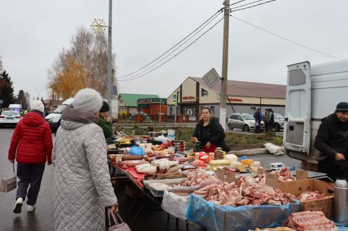 В Базарных Матаках прошла ярмарка
