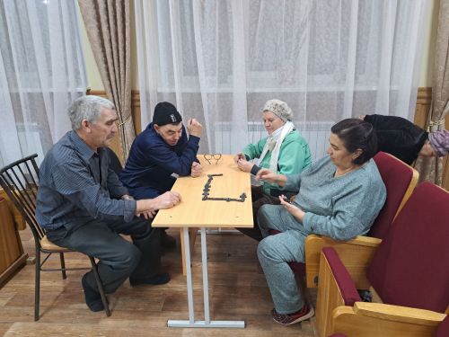 Карга авылы мәдәният йортында өлкәннәр белән уеннар кичәсе оештырылды