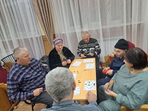 Карга авылы мәдәният йортында өлкәннәр белән уеннар кичәсе оештырылды