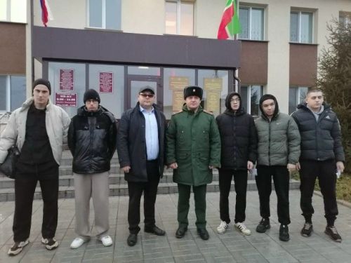 Әлки районы егетләре Россия Кораллы көчләренә хезмәткә озатылды