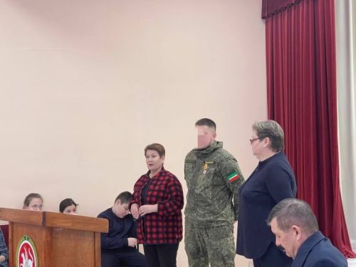 Базарлы Матак егете Салават Хәйретдинов Жуков медале белән бүләкләнде