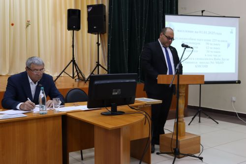 Рәмзил Әхмәдиев Ташбилге авыл җирлегендә 2024 елда башкарылган эшләре буенча халык алдында хисап тотты