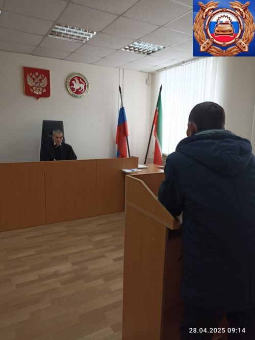 Госавтоинсекция Алькеевского района остановили пьяного водителя