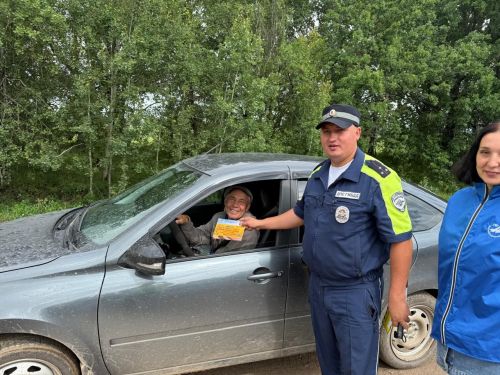В Алькеевском районе прошла акция «Будь внимателен, водитель!»