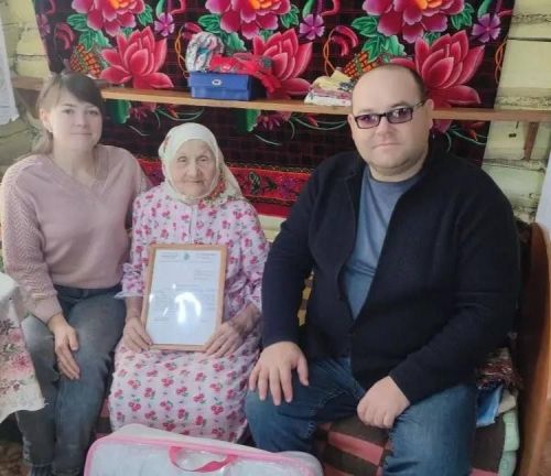 Әлки районыннан тыл хезмәтчәне  Исламия Ибраһимовага 95 яшь тулды