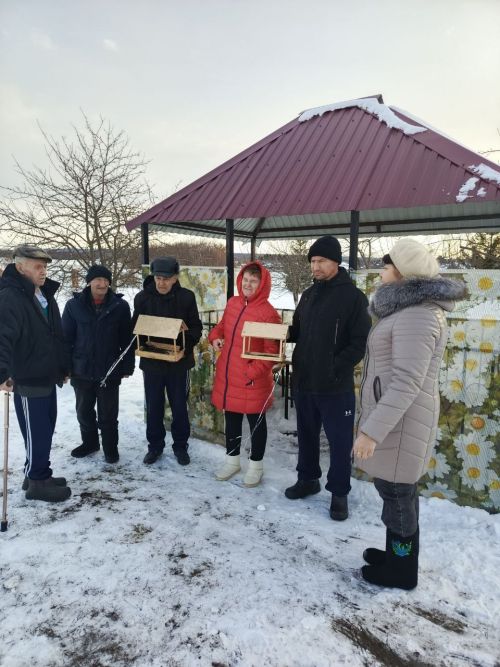 Юхмачы интернат-йортында кышлаучы кошлар турында кайгырттылар