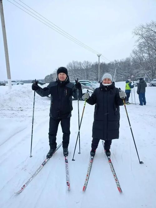 В Алькеевском районе прошли лыжные гонки