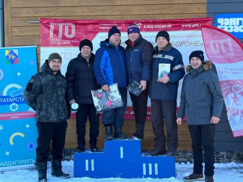 В Алькеевском районе прошел Чемпионат по лыжным гонкам