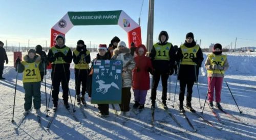 В Алькеевском районе прошел Чемпионат по лыжным гонкам