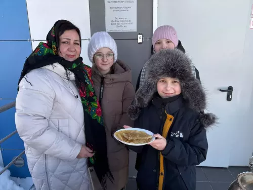 В подростковом клубе «Актай» прошло задорное мероприятие посвящённое Масленичной неделе