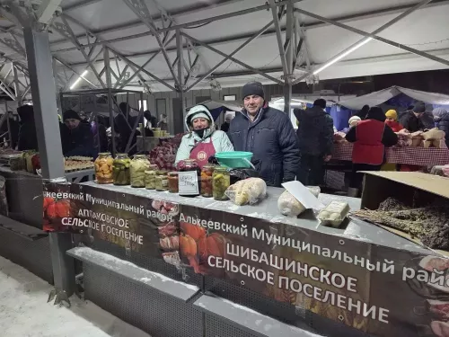 Әлки районы Казанда ярминкәдә катнашты