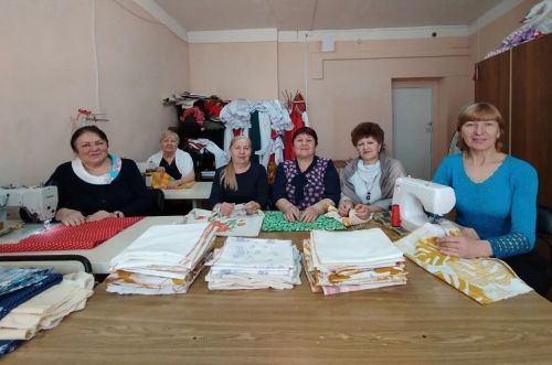 Женщины из села Борискино помогают бойцам-землякам участвующим в зоне СВО