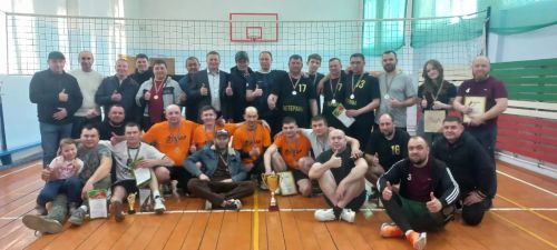 Алпаровская сборная команда 13-кратный чемпион Алькеевского района по волейболу