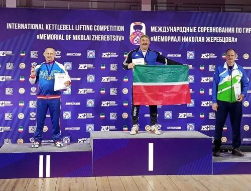 Газинур Фаттахов занял первое место в международных соревнованиях по гиревому спорту