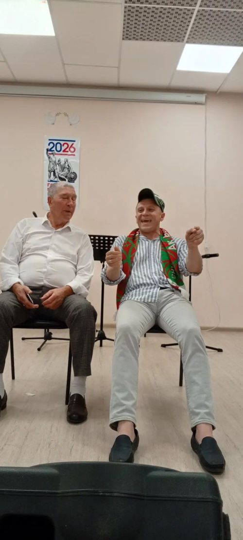 ТРның атказанган һәм Халык артисты Әсхәт Хисмәтов Түбән Әлкигә концерт белән кайтты