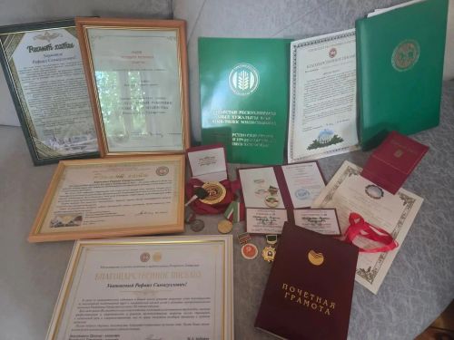 Зөлфия һәм Рафаил Ибәтуллиннар Базарлы Матактан күпләр өчен үрнәк булып яшиләр