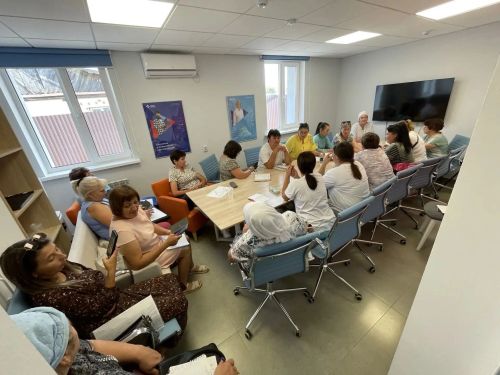 Әлки районы социаль хезмәткәрләре уку узды