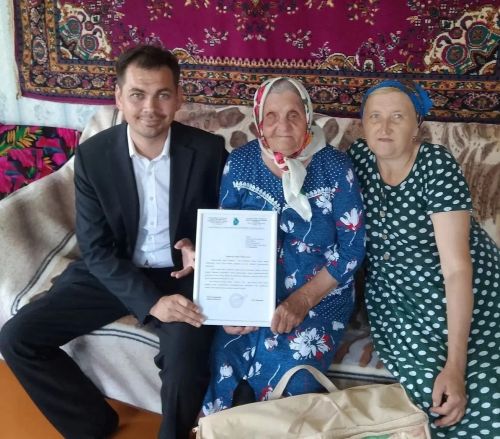 Закирова Салимә 90 яшьлек юбилеен билгеләп үтә