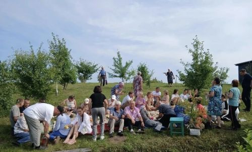 Югары Кәчи авыл клубында урам бәйрәме узды