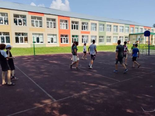 Соревнования  по баскетболу прошли  в селе Юхмачи