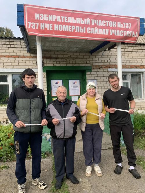 Галиевлар гаиләсе сайлауда — Алмаз беренче тавышын бирде