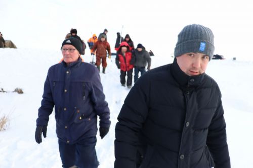 Соревнование по подледному лову рыбы