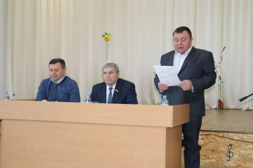 Сход в Салманском сельском поселении