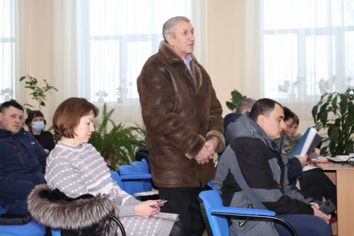 Сход в Салманском сельском поселении