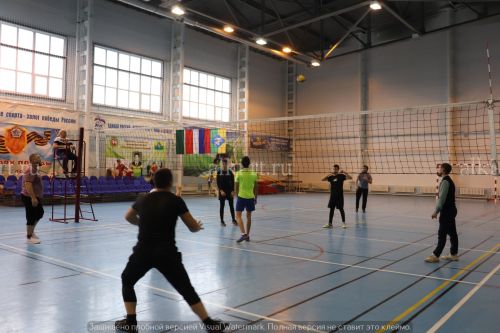Мухтасиб Алькеевскгого района провел соревнования по волейболу среди сельской молодежи