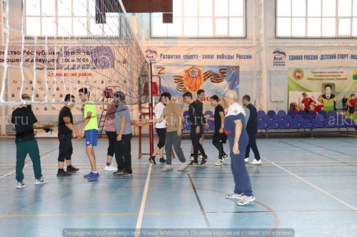 Әлки район мөхтәсибе авыл яшьләре арасында волейбол буенча ярышлар үткәрде