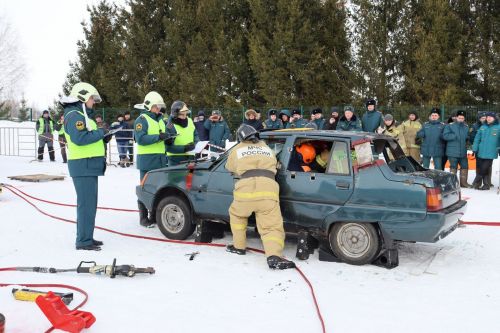 Республиканские соревнования спасателей