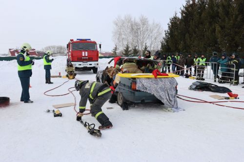 Республиканские соревнования спасателей