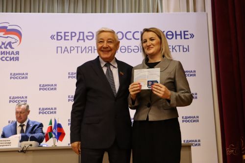 Председатель Госсовета РТ Фарид Мухаметшин принял участие в мероприятиях в рамках Дня «Единой России»