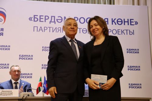 Председатель Госсовета РТ Фарид Мухаметшин принял участие в мероприятиях в рамках Дня «Единой России»