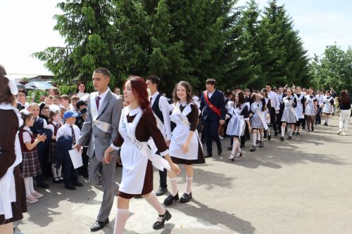 Последний звонок в гимназии имени Наби Даули