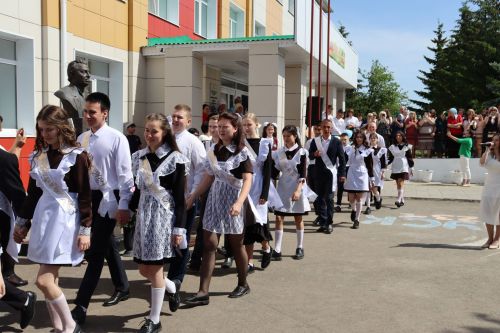 Последний звонок в гимназии имени Наби Даули